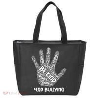 Be Kind #End Bullying Word Art Hand Tote Bag thumb 0