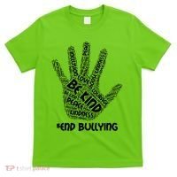 Be Kind #End Bullying Word Art Hand T-Shirt thumb 0