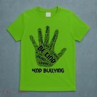 Be Kind #End Bullying Word Art Hand T-Shirt thumb 5