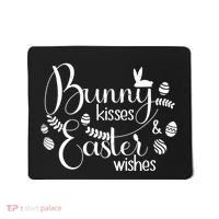 Bunny Kisses Easter Wishes Mousepad thumb 0