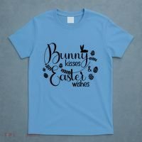 Bunny Kisses Easter Wishes T-Shirt thumb 4