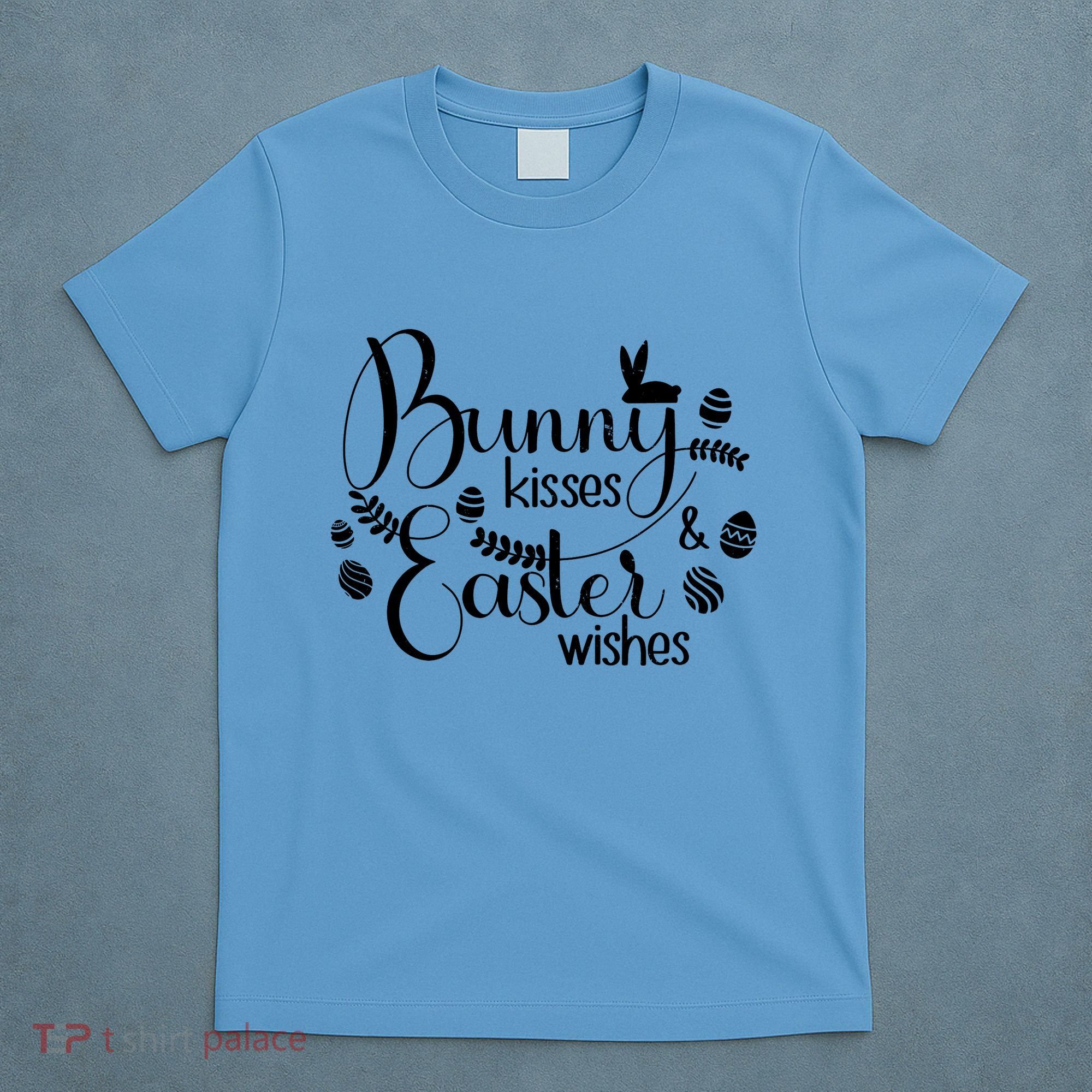 Bunny Kisses Easter Wishes T-Shirt