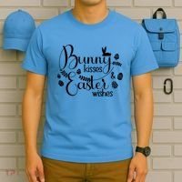 Bunny Kisses Easter Wishes T-Shirt thumb 5