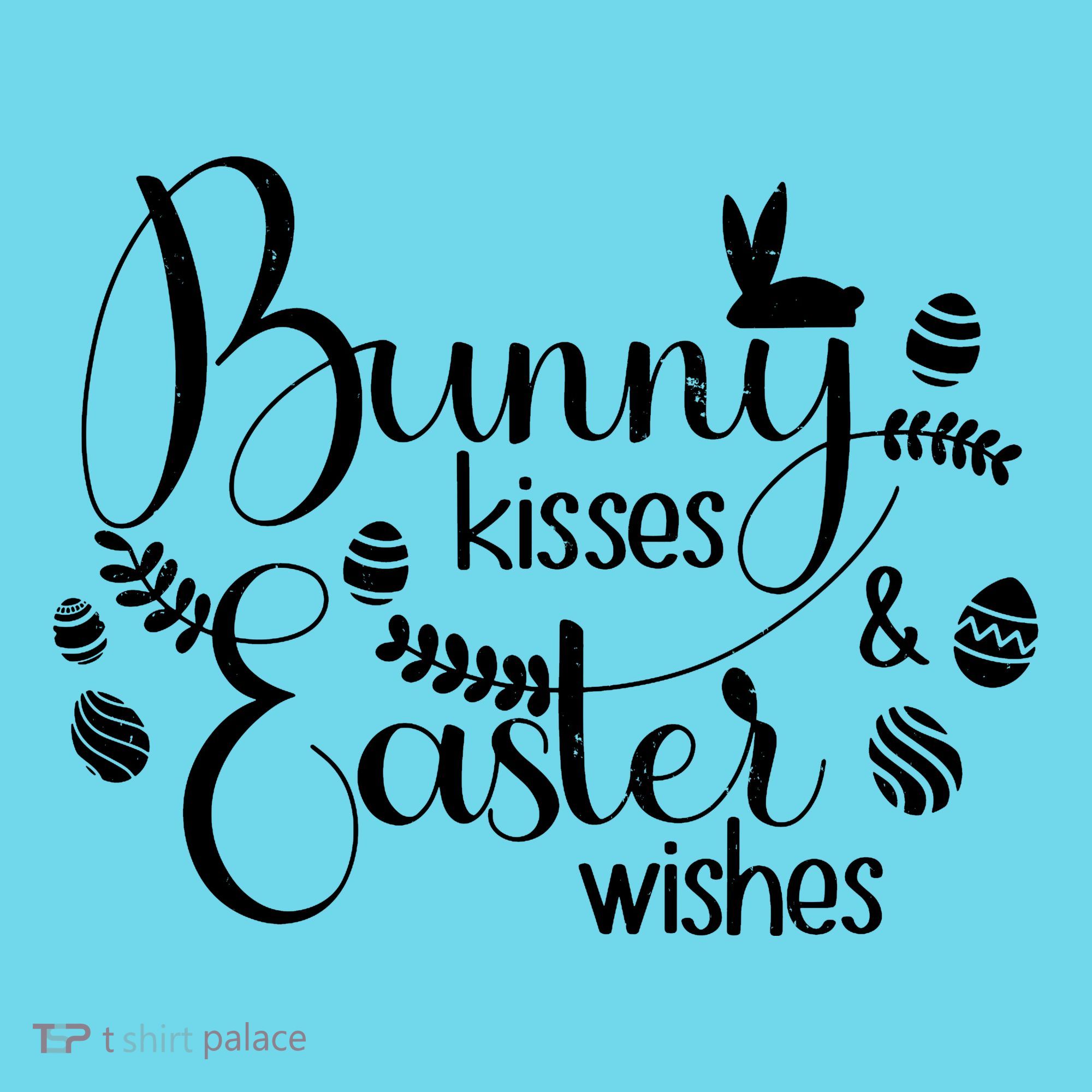 Bunny Kisses Easter Wishes T-Shirt