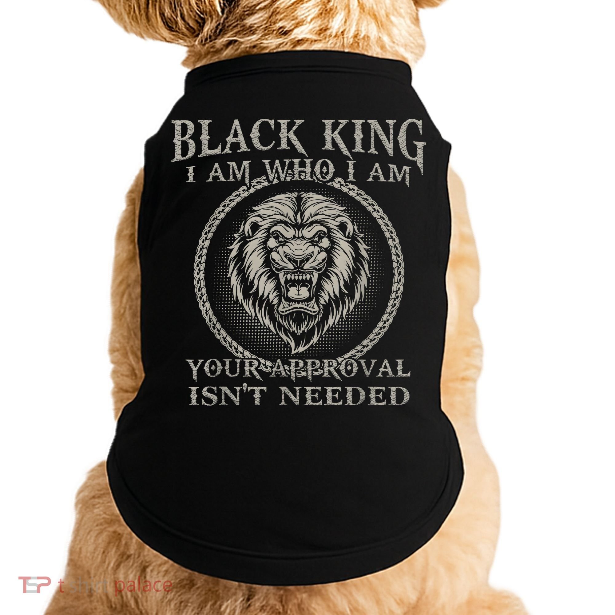 BLACK KING FOR AFRICAN AMERICAN Doggie Tank