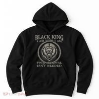 BLACK KING FOR AFRICAN AMERICAN Hoodie thumb 0