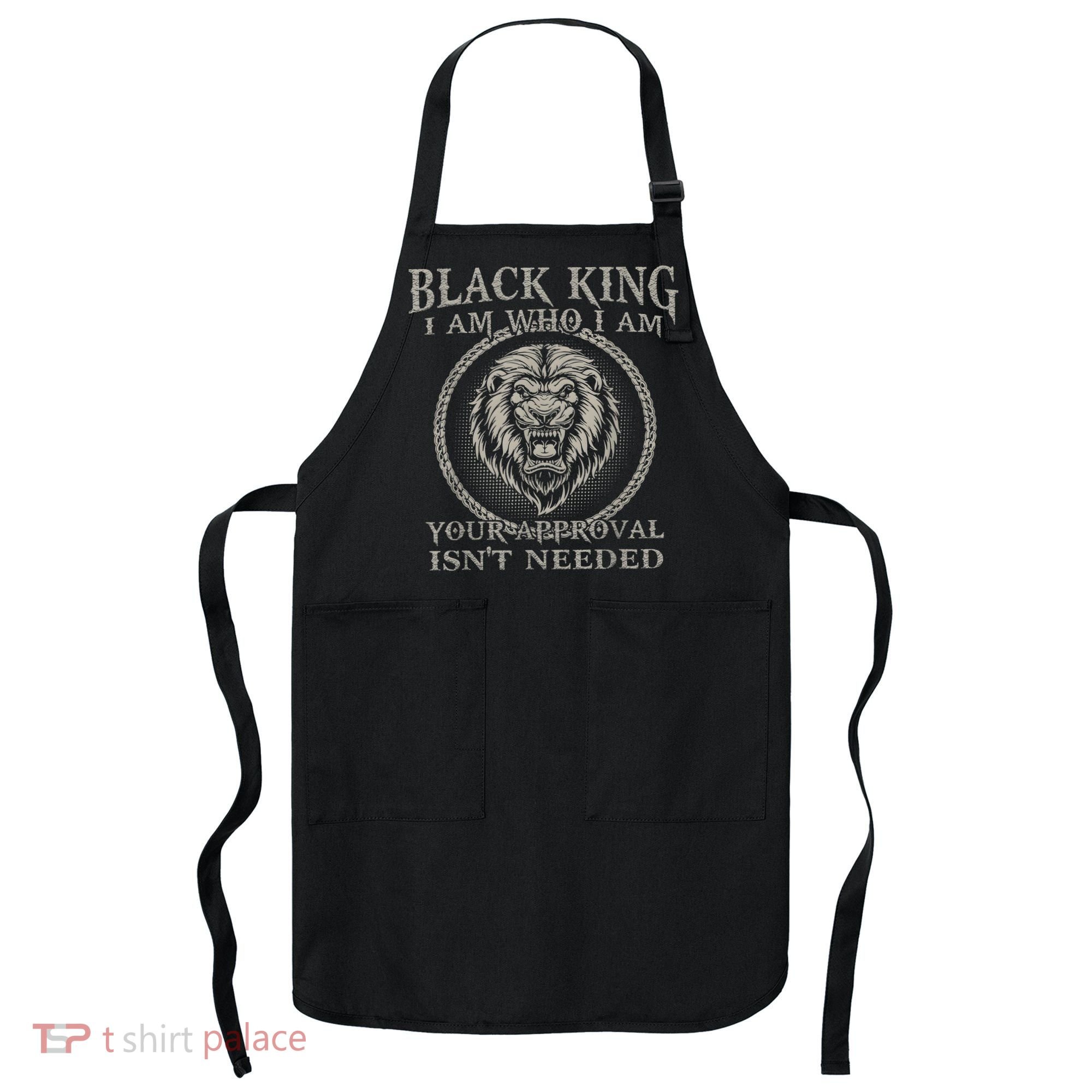 BLACK KING FOR AFRICAN AMERICAN Apron