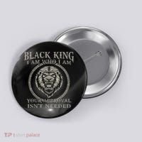 BLACK KING FOR AFRICAN AMERICAN Button thumb 0