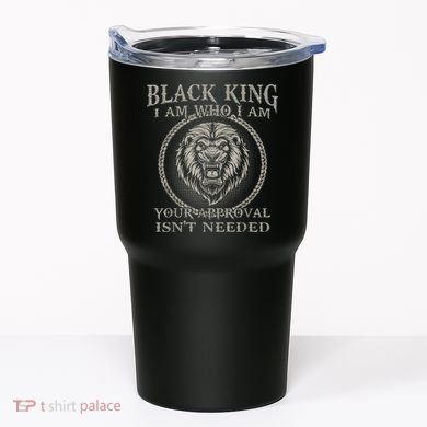 BLACK KING FOR AFRICAN AMERICAN Tumbler