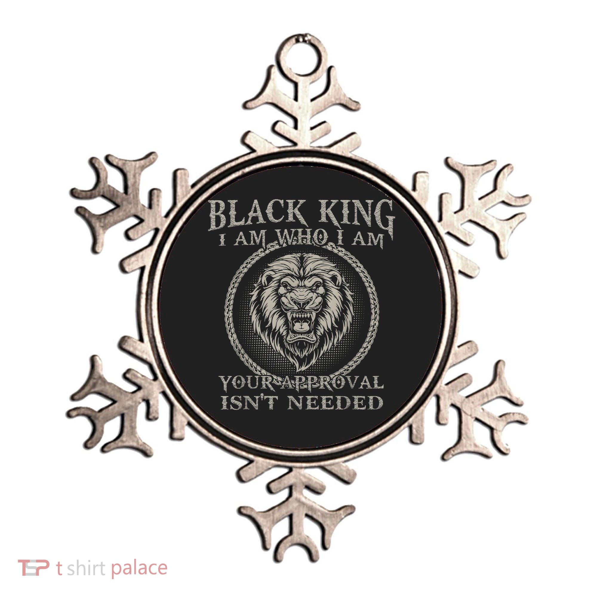 BLACK KING FOR AFRICAN AMERICAN Ornament