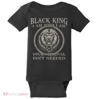 BLACK KING FOR AFRICAN AMERICAN Baby Bodysuit