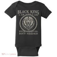 BLACK KING FOR AFRICAN AMERICAN Baby Bodysuit thumb 0