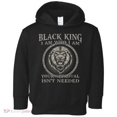 BLACK KING FOR AFRICAN AMERICAN Toddler Hoodie