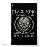 BLACK KING FOR AFRICAN AMERICAN Golf Towel thumb 0