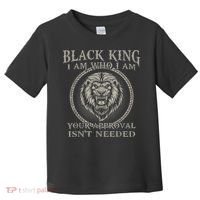 BLACK KING FOR AFRICAN AMERICAN Toddler T-Shirt thumb 0