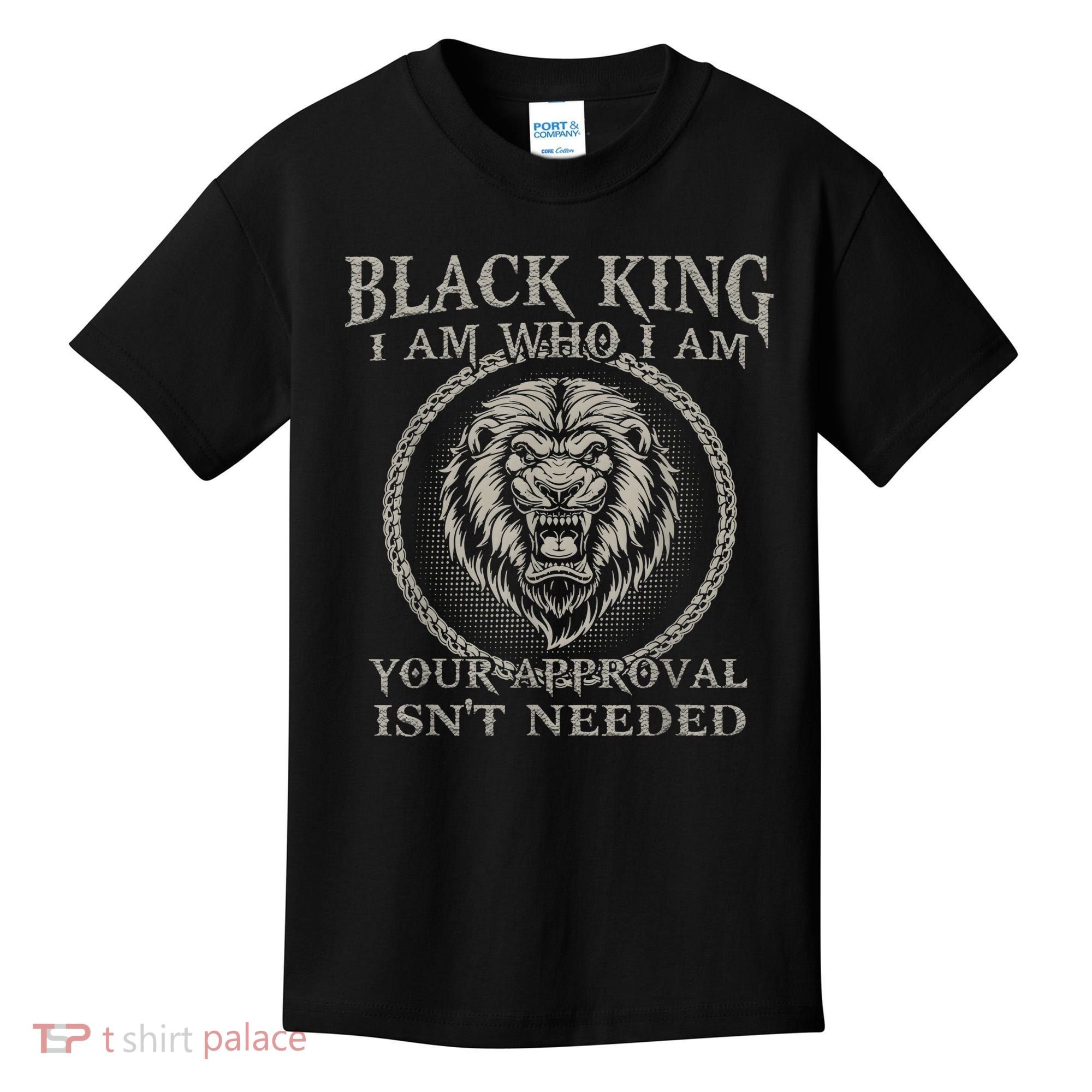 BLACK KING FOR AFRICAN AMERICAN Kids T-Shirt