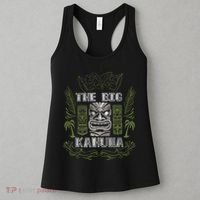 Big Kahuna Funny Hawaiian Luau Outfit Funny Luau Women's Tank Top thumb 3