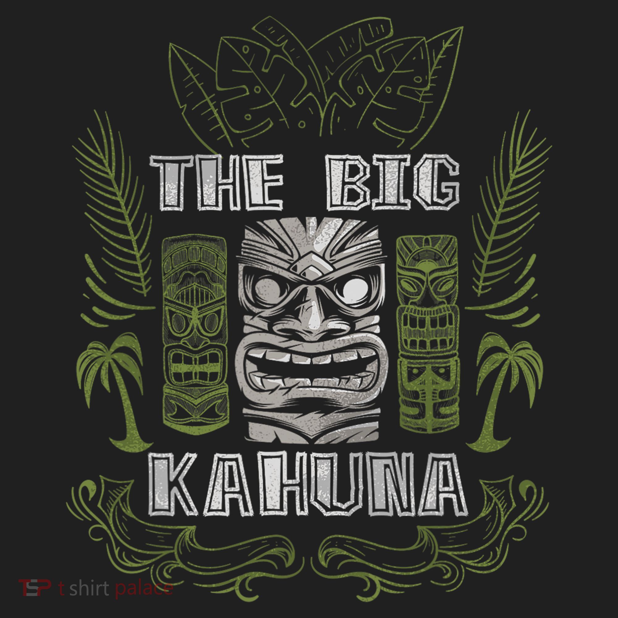 Big Kahuna Funny Hawaiian Luau Outfit Funny Luau Hat