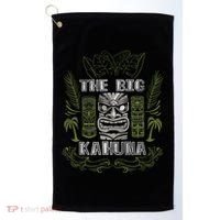 Big Kahuna Funny Hawaiian Luau Outfit Funny Luau Golf Towel thumb 0