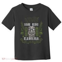 Big Kahuna Funny Hawaiian Luau Outfit Funny Luau Toddler T-Shirt thumb 0