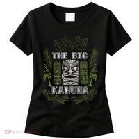 Big Kahuna Funny Hawaiian Luau Outfit Funny Luau Women's T-Shirt thumb 0