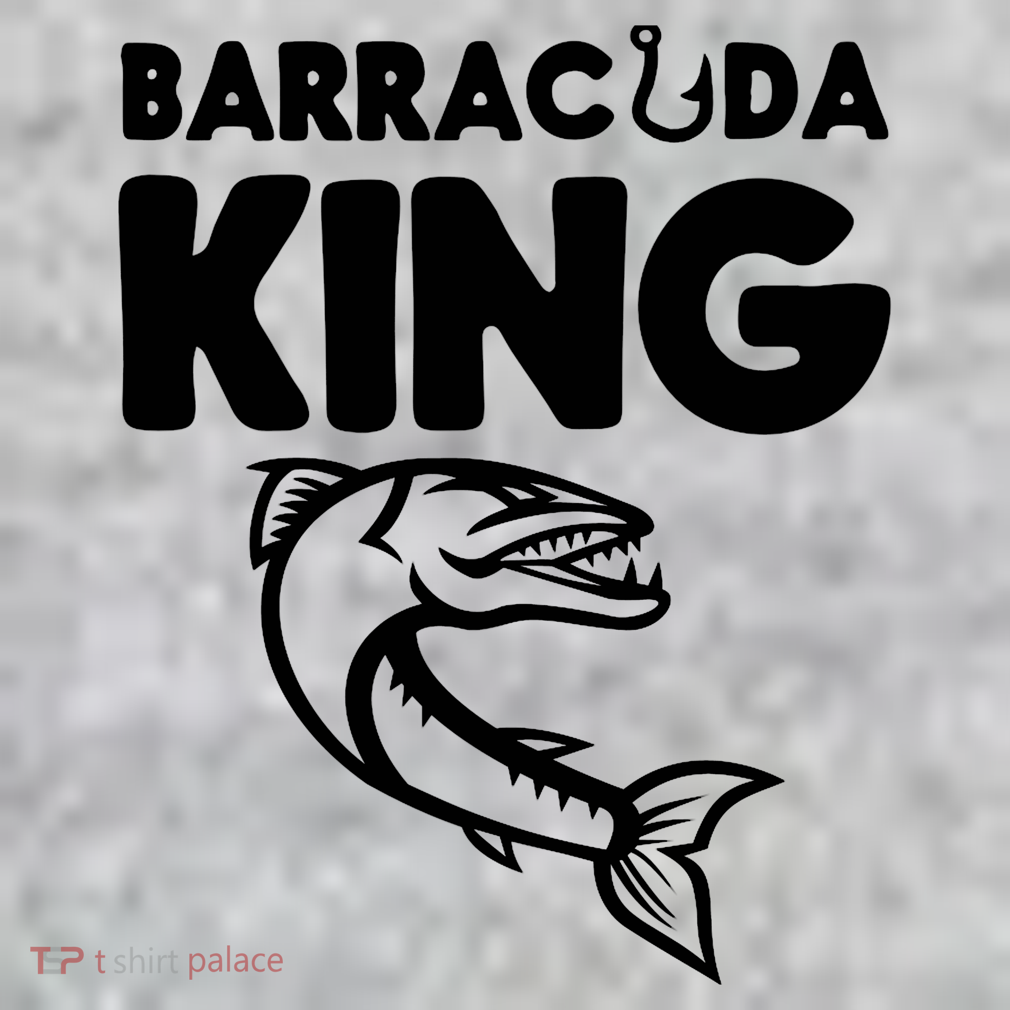 Barracuda King Funny Deep Sea Fishing Sweatshirt