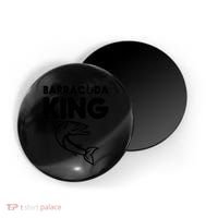 Barracuda King Funny Deep Sea Fishing Magnet thumb 0