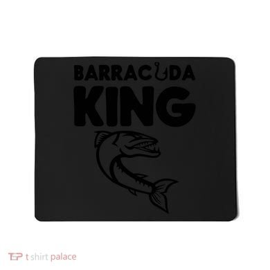 Barracuda King Funny Deep Sea Fishing Mousepad