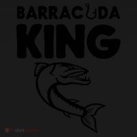 Barracuda King Funny Deep Sea Fishing Baby Bodysuit thumb 2