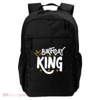 Birthday King Gold Crown Birthday Boy Funny Backpack thumb 0