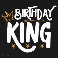 Birthday King Gold Crown Birthday Boy Funny Ornament thumb 1
