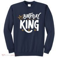Birthday King Gold Crown Birthday Boy Funny Sweatshirt thumb 0