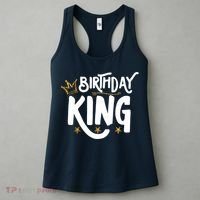Birthday King Gold Crown Birthday Boy Funny Women's Tank Top thumb 3