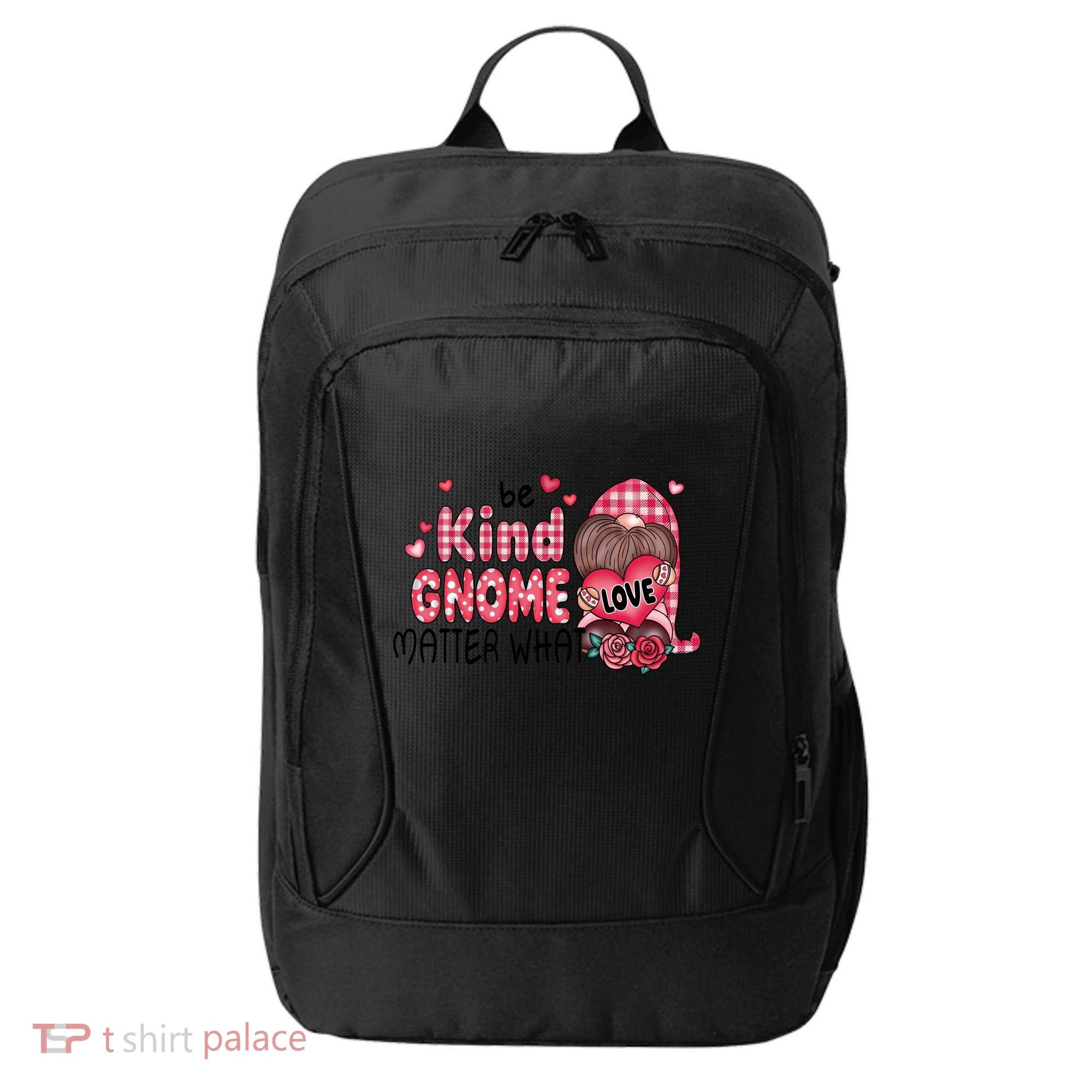 Be Kind Gnome Matter What Valentines Gift For Valentine Day City Backpack