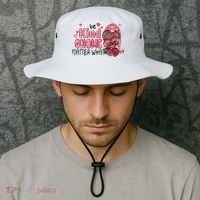 Be Kind Gnome Matter What Valentines Gift For Valentine Day Bucket Hat thumb 2