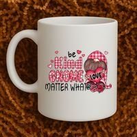 Be Kind Gnome Matter What Valentines Gift For Valentine Day Coffee Mug thumb 2