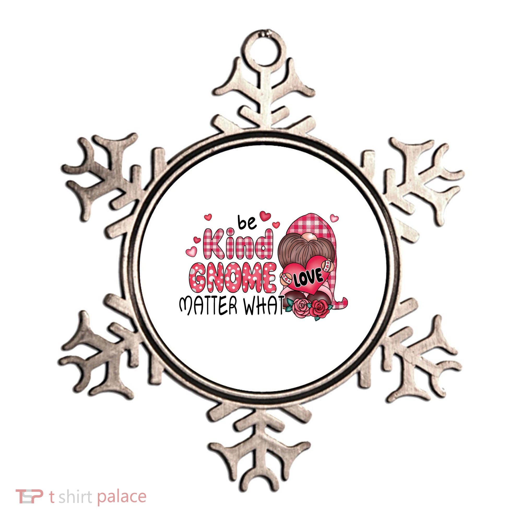 Be Kind Gnome Matter What Valentines Gift For Valentine Day Ornament