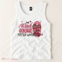 Be Kind Gnome Matter What Valentines Gift For Valentine Day Tank Top thumb 2