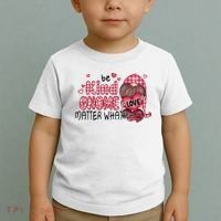 Be Kind Gnome Matter What Valentines Gift For Valentine Day Toddler T-Shirt thumb 2