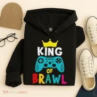 Brawl King Gamer Brawler Brawl Hoodie thumb 4
