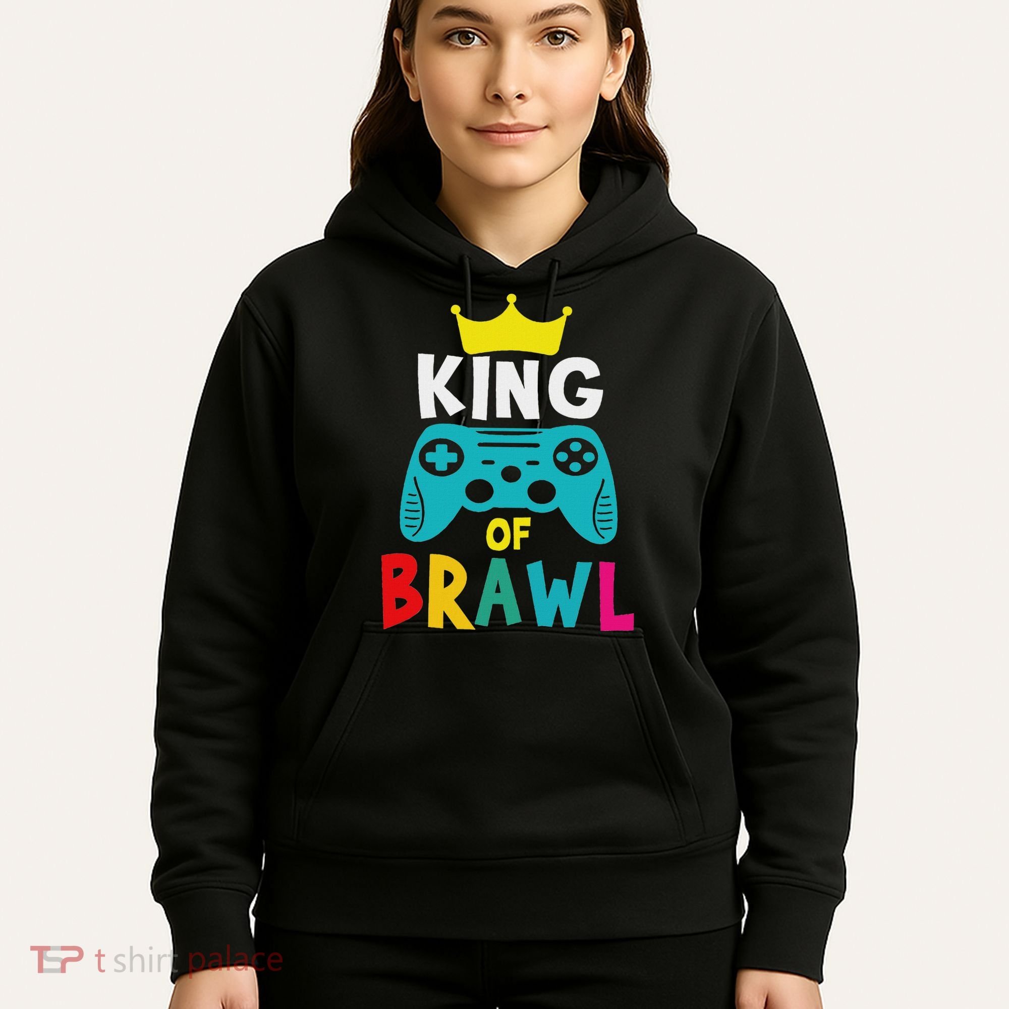 Brawl King Gamer Brawler Brawl Hoodie
