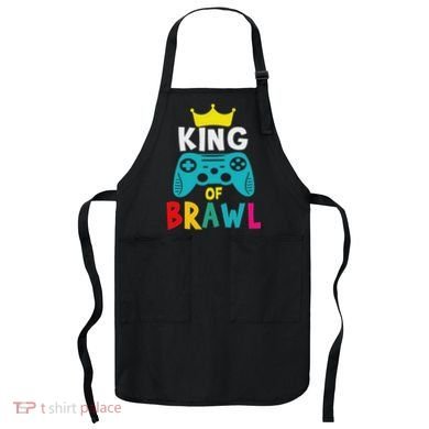 Brawl King Gamer Brawler Brawl Apron