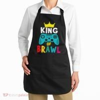 Brawl King Gamer Brawler Brawl Apron thumb 2