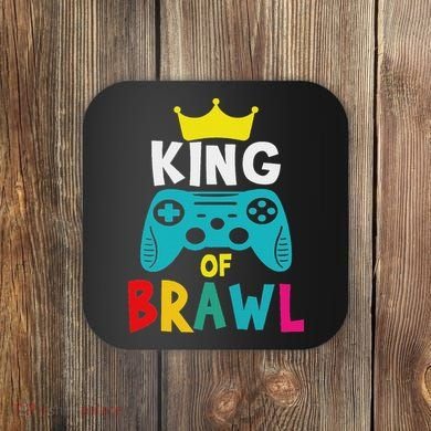 Brawl King Gamer Brawler Brawl Coaster