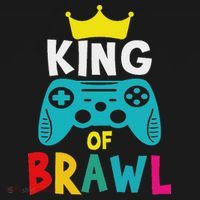Brawl King Gamer Brawler Brawl Polo thumb 3