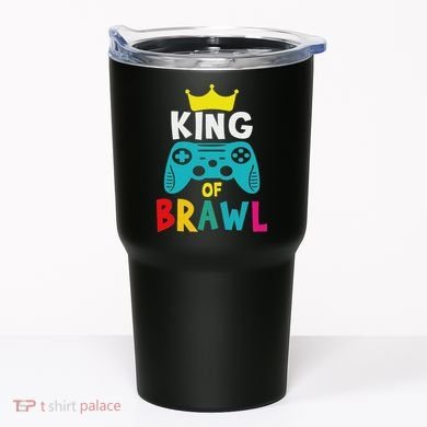 Brawl King Gamer Brawler Brawl Tumbler