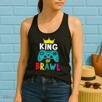 Brawl King Gamer Brawler Brawl Women's Tank Top thumb 2