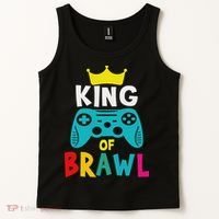 Brawl King Gamer Brawler Brawl Tank Top thumb 2