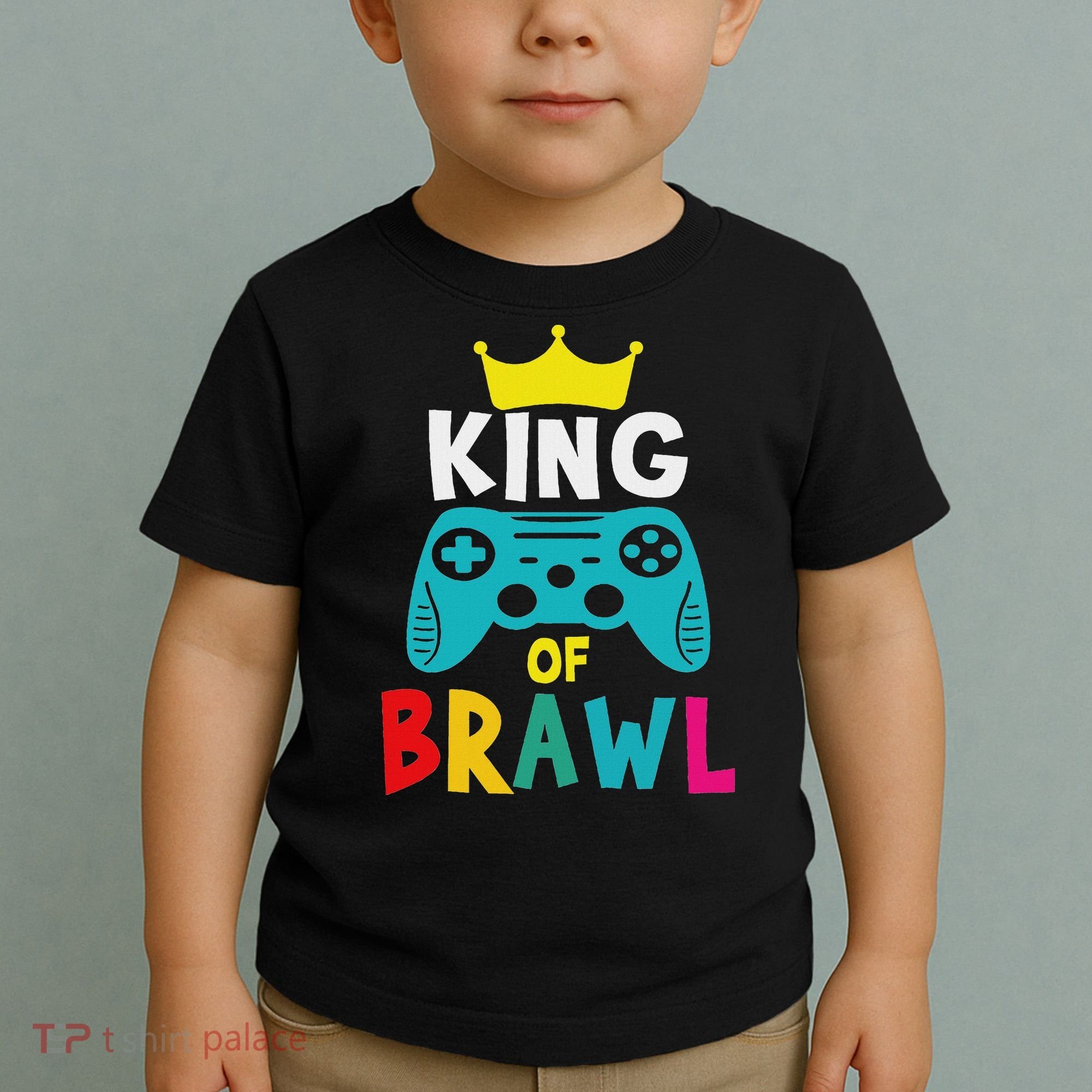 Brawl King Gamer Brawler Brawl Toddler T-Shirt