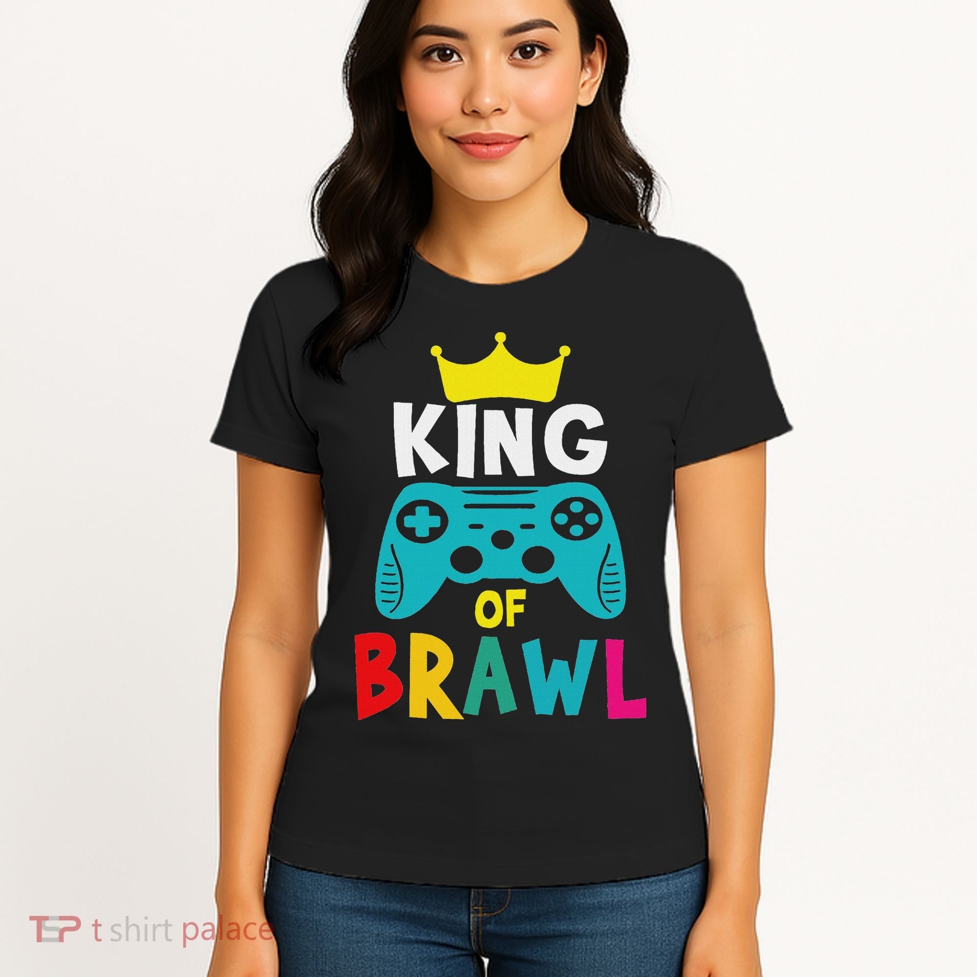 Brawl King Gamer Brawler Brawl Women's T-Shirt